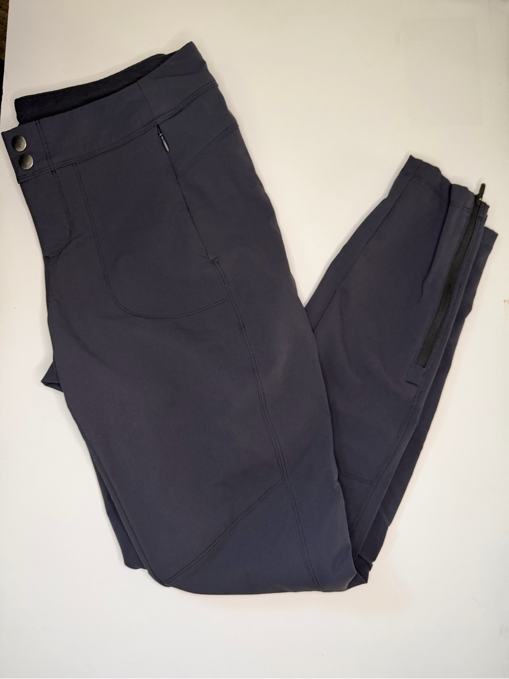 Kuhl Gray Transcendr Women’s Size 4 Pants Hiking Outdoor Ankle Zip